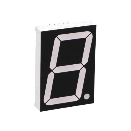 Afișaj LED 7 Segmente 38.1mm Roșu | Electronic-mag.ro | Componente Electronice