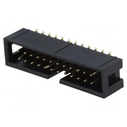 Conector IDC Tată 24P SMT 2,54mm Aurit | Electronic-mag.ro | Componente Electronice