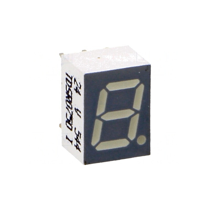 Afișaj LED 7 Segmente 7mm Roșu | Electronic-mag.ro | Componente Electronice