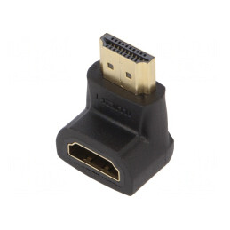 Adaptor HDMI Unghi 90° Negru | Electronic-mag.ro | Componente Electronice