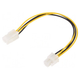 Cablu de Alimentare ATX P4 0,23m | Electronic-mag.ro | Componente Electronice