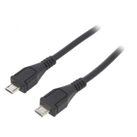 Cablu USB 2.0 Micro USB B Nichelat | Electronic-mag.ro | Componente Electronice