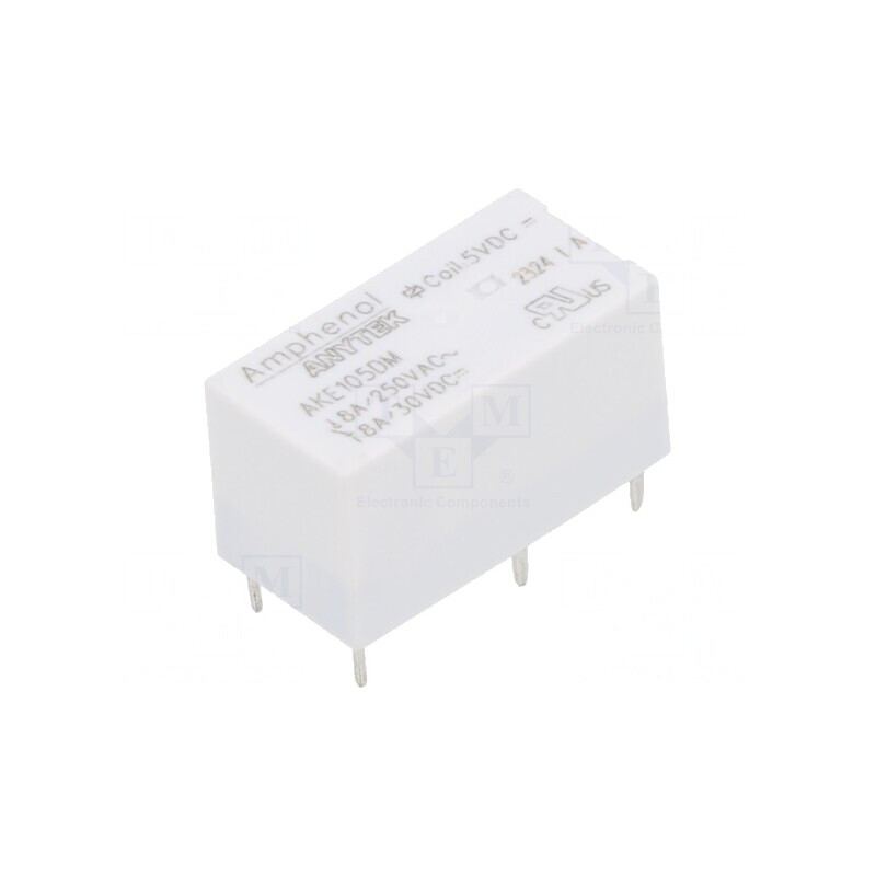 Releu Electromagnetic SPST-NO 5VDC 8A 250VAC PCB | Electronic-mag.ro | Componente Electronice