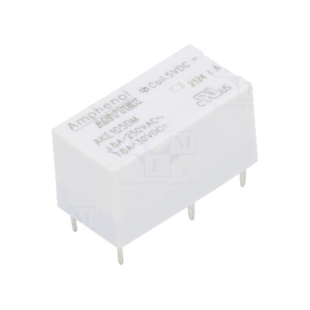 Releu Electromagnetic SPST-NO 5VDC 8A 250VAC PCB | Electronic-mag.ro | Componente Electronice