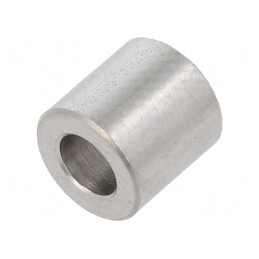 Manșon distanțier cilindric din oțel inoxidabil 8mm | Electronic-mag.ro | Componente Electronice