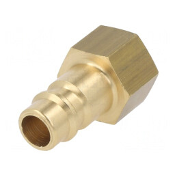 Conector Ştuţ Alamă 0-35bar G 1/4 NW 7.2 | Electronic-mag.ro | Componente Electronice