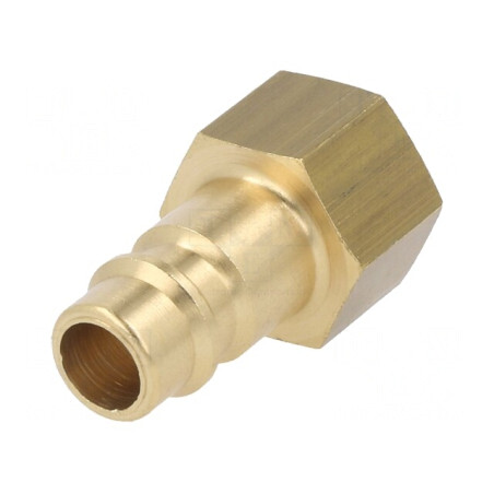 Conector Ştuţ Alamă 0-35bar G 1/4 NW 7.2 | Electronic-mag.ro | Componente Electronice