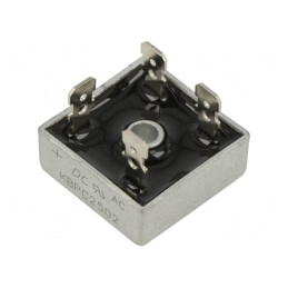 Punte Redresoare Monofazată 200V 25A 400A MB-25 | Electronic-mag.ro | Componente Electronice