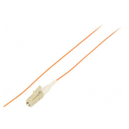Cablul fibră optică OM2 LC/UPC 1m LSZH portocaliu | Electronic-mag.ro | Componente Electronice
