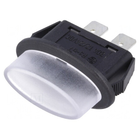 Clema panou 19mm 30A cu clichet neagră | Electronic-mag.ro | Componente Electronice