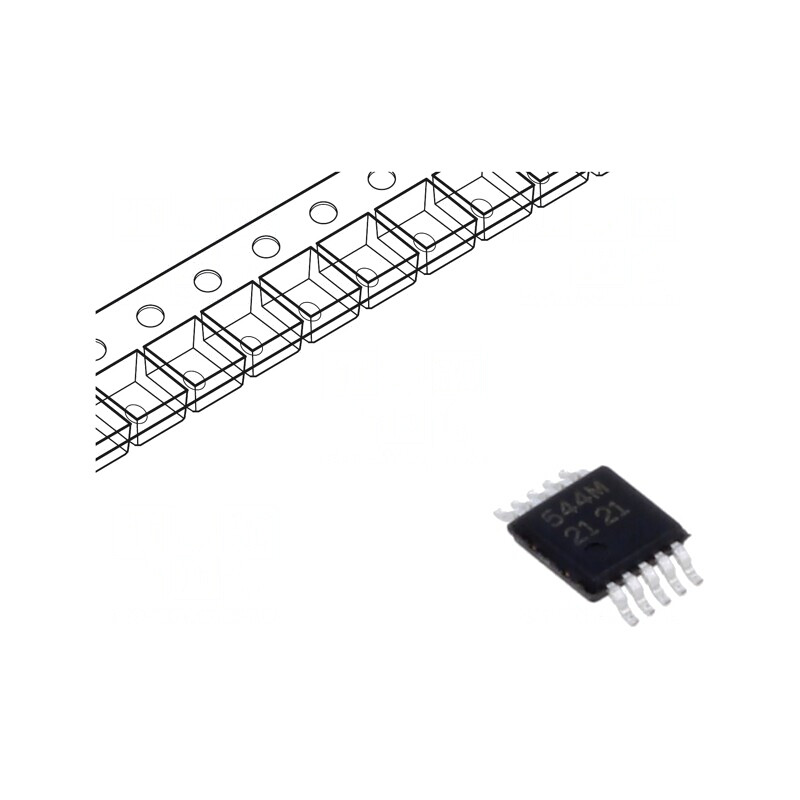 Diodă TVS 6V 5A 125W Unidirecțională MSOP10 | Electronic-mag.ro | Componente Electronice