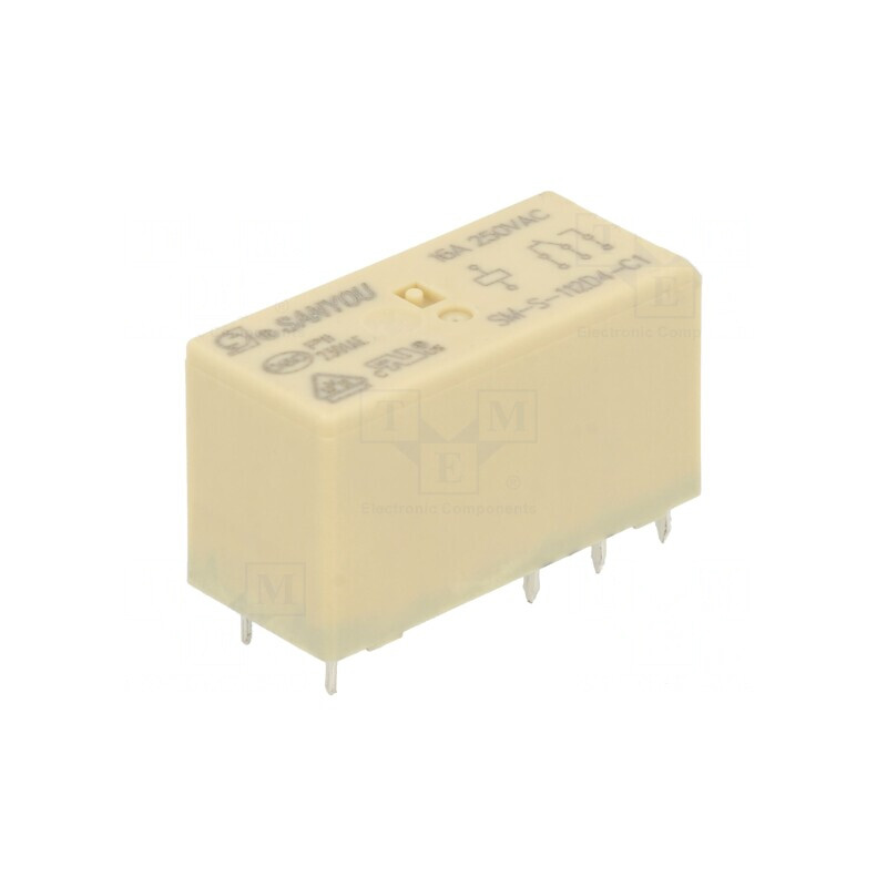 Releu electromagnetic SPDT 12VDC 16A | Electronic-mag.ro | Componente Electronice
