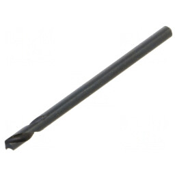 Burghiu metal Ø 2.5mm 43mm oțel rapid HSS | Electronic-mag.ro | Componente Electronice