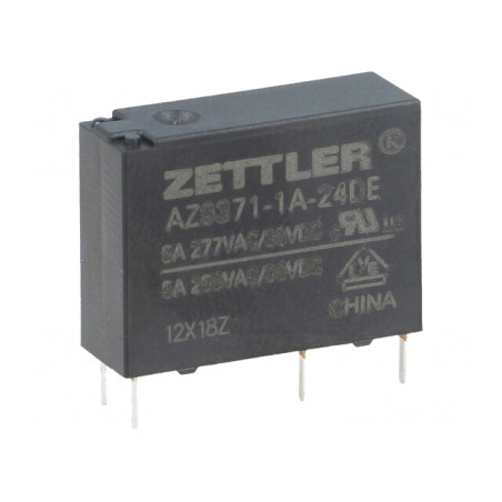 Releu Electromagnetic 24VDC 5A | Electronic-mag.ro | Componente Electronice