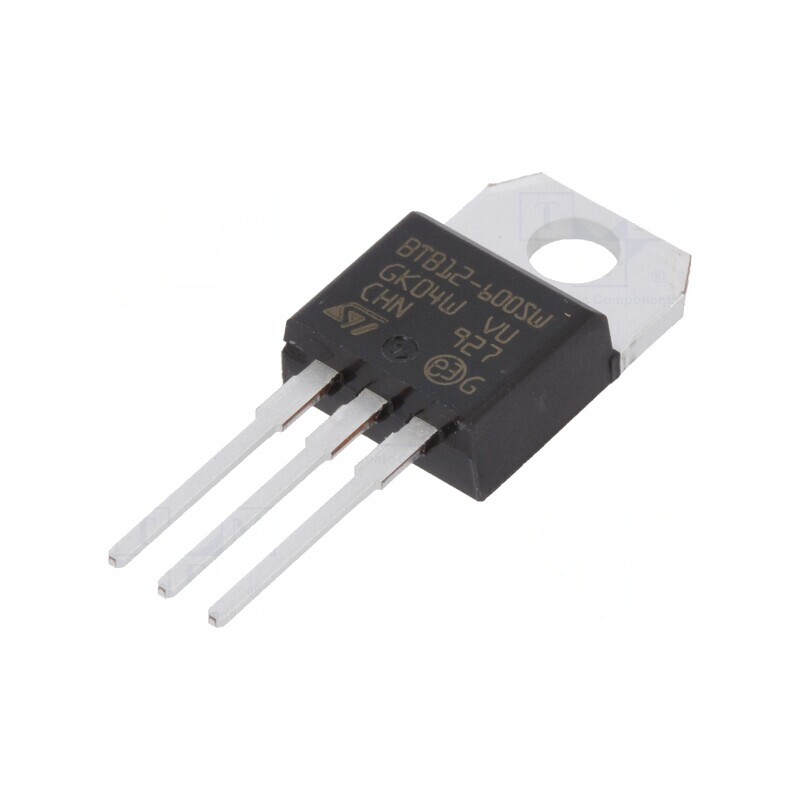 Triac 600V 12A TO220AB Logic Level | Electronic-mag.ro | Componente Electronice