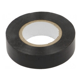 Bandă electroizolantă neagră 19mm x 20m | Electronic-mag.ro | Componente Electronice