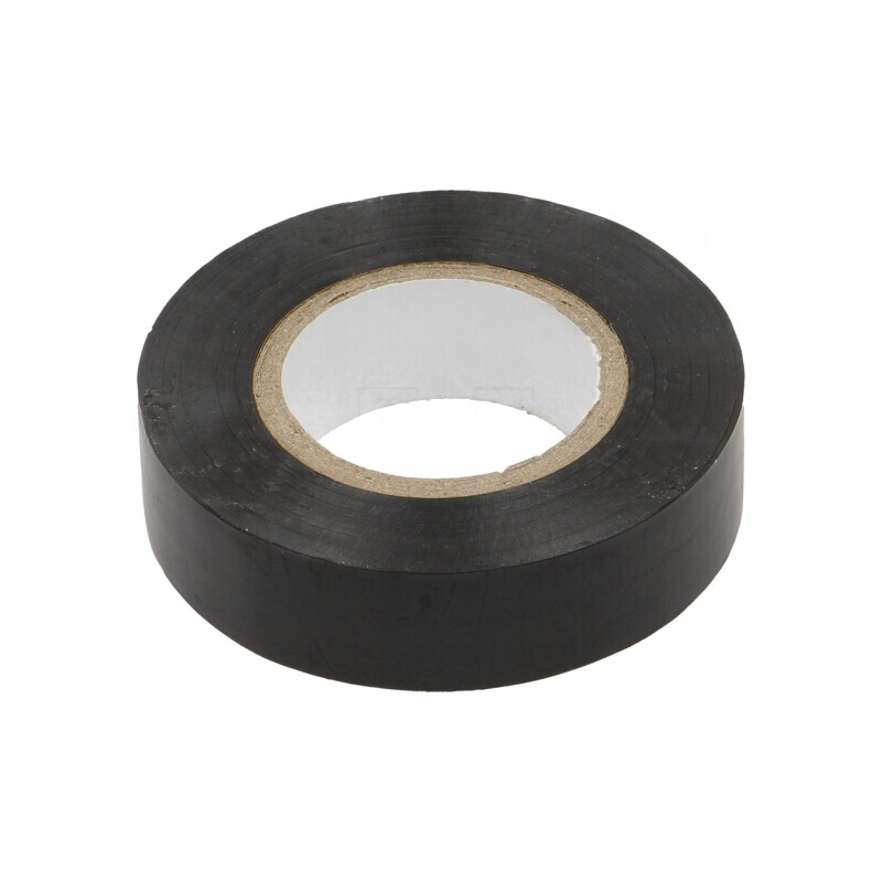 Bandă electroizolantă neagră 19mm x 20m | Electronic-mag.ro | Componente Electronice