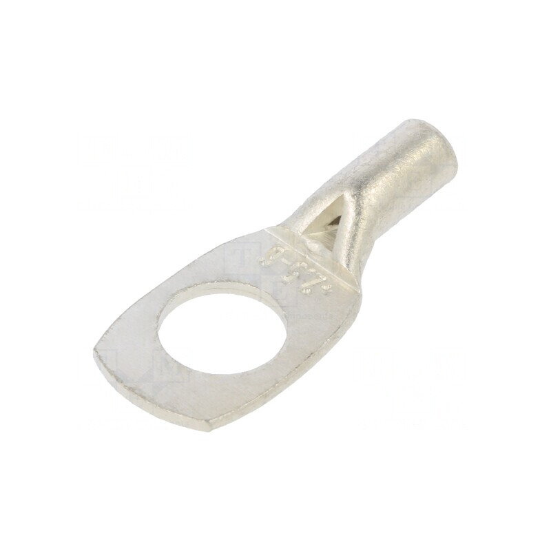 Vârf Inelar Tubular M6 2.5mm2 Crimpat Neizolat | Electronic-mag.ro | Componente Electronice