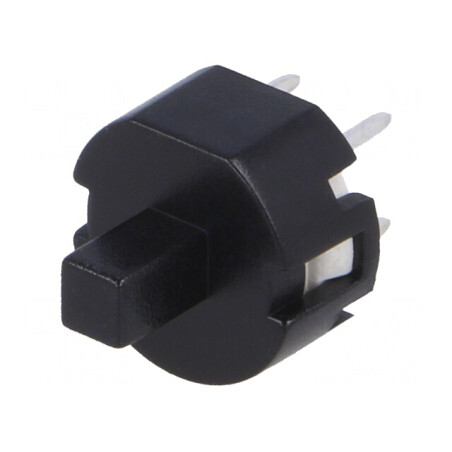 Comutator Tastatură SPST-NO Negru 32VDC THT | Electronic-mag.ro | Componente Electronice