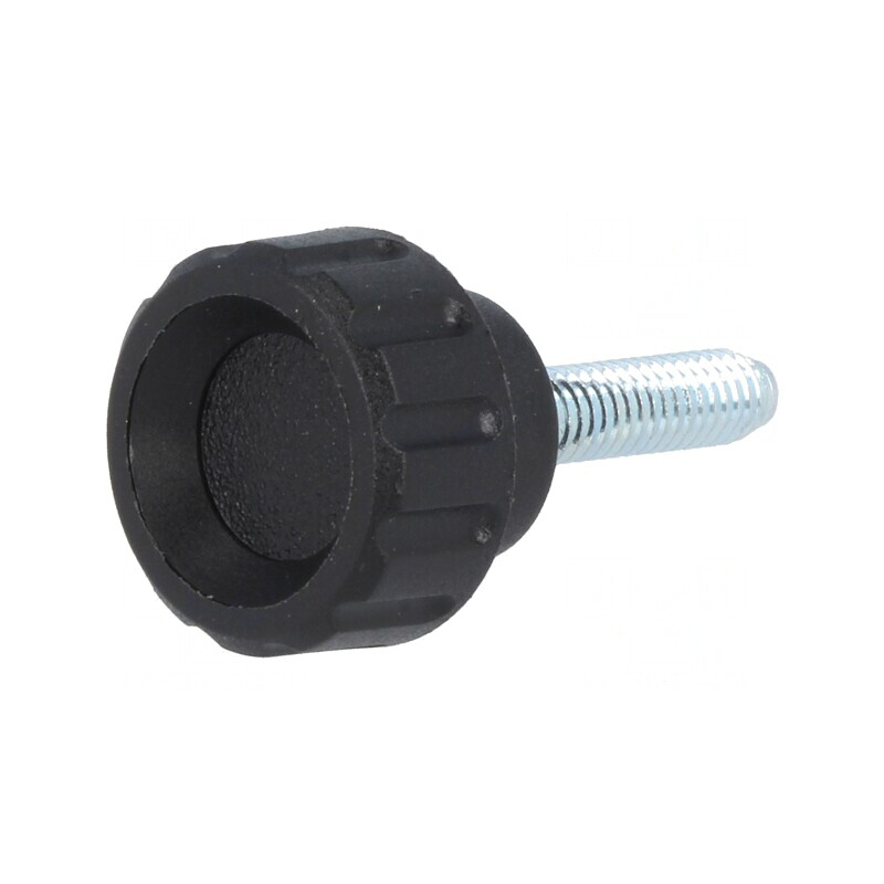 Buton Reglare Poliamidă 16mm M4 | Electronic-mag.ro | Componente Electronice