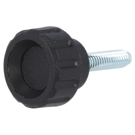 Buton Reglare Poliamidă 16mm M4 | Electronic-mag.ro | Componente Electronice