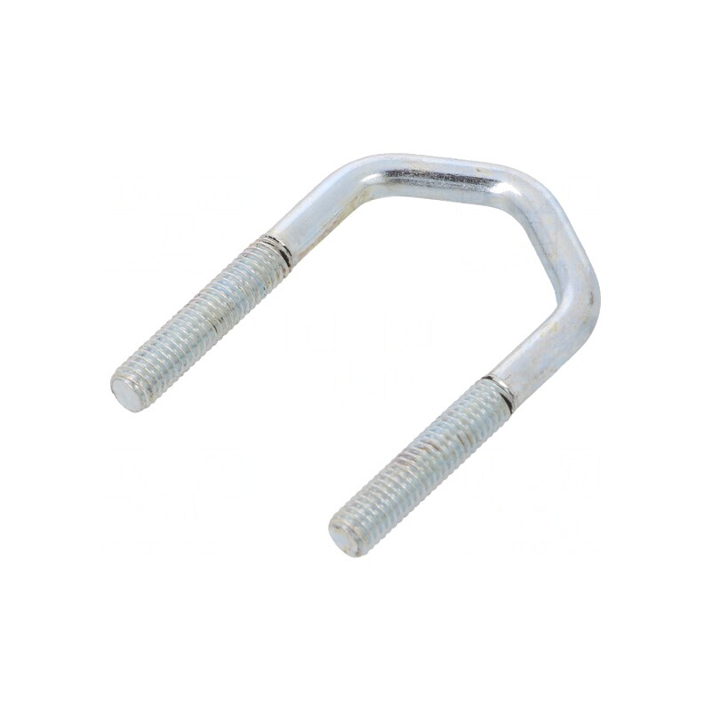 Bridă Tip U Oțel Zinc pentru Fixare Antene 30mm | Electronic-mag.ro | Componente Electronice
