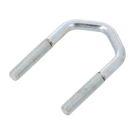 Bridă Tip U Oțel Zinc pentru Fixare Antene 30mm | Electronic-mag.ro | Componente Electronice