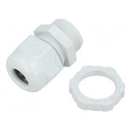 Garnitură Etanşare PG11 IP68 Poliamidă Gri | Electronic-mag.ro | Componente Electronice