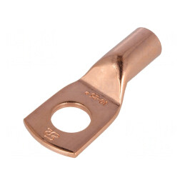 Inelar Tubular Crimpat M10 25mm2 32.5mm | Electronic-mag.ro | Componente Electronice