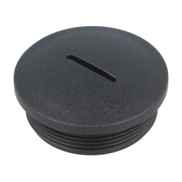 Capac de protecție negru 13mm IP54 | Electronic-mag.ro | Componente Electronice