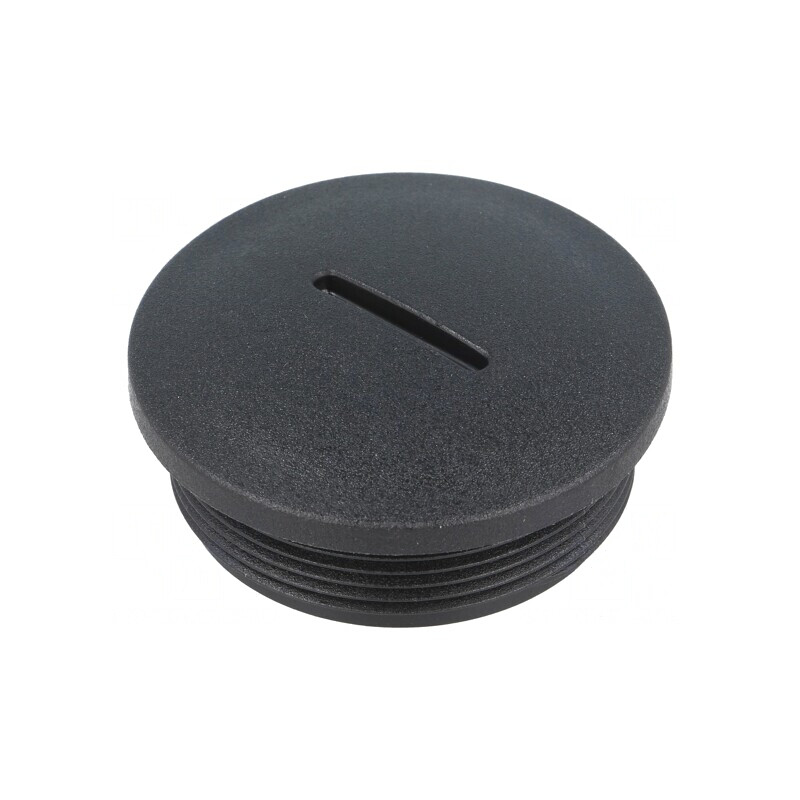Capac de protecție negru 13mm IP54 | Electronic-mag.ro | Componente Electronice