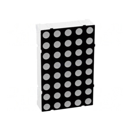 Afișaj LED Matrice 5x8 Verde 37,4x23,4mm | Electronic-mag.ro | Componente Electronice