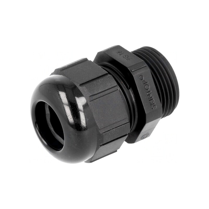 Garnitură de etanșare PG16 neagră IP68 poliamidă | Electronic-mag.ro | Componente Electronice