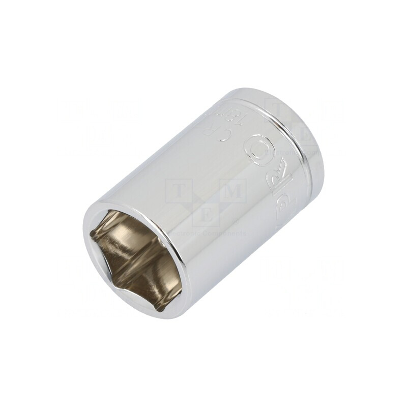 Tubulară HEX 18mm 1/2 oţel crom-vanadium | Electronic-mag.ro | Componente Electronice