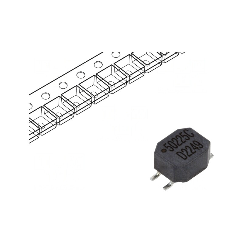 Inductor SMD 2200uH 500mA 7x5.9x3.6mm | Electronic-mag.ro | Componente Electronice