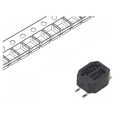 Inductor SMD 2200uH 500mA 7x5.9x3.6mm | Electronic-mag.ro | Componente Electronice
