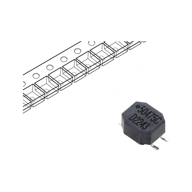 Inductor SMD 4700uH 400mA 7x5,9x3,6mm | Electronic-mag.ro | Componente Electronice