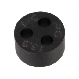 Insert Presetupă 4mm M20 IP68 NBR 3 Orificii | Electronic-mag.ro | Componente Electronice