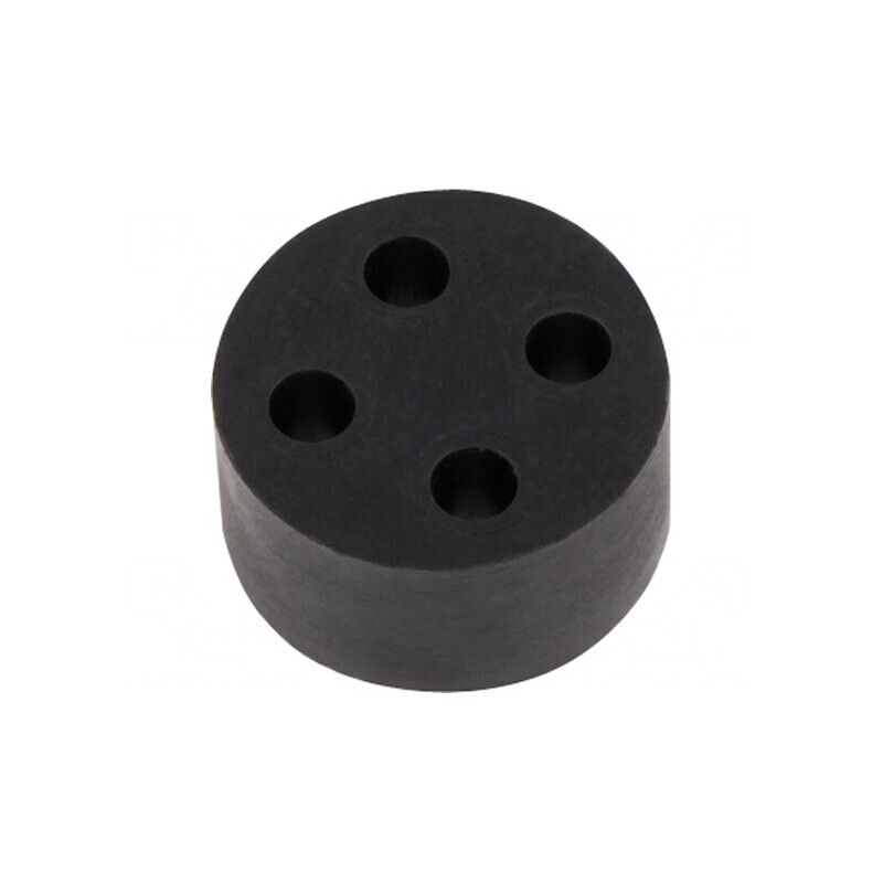 Insert Presetupă 3mm M20 IP68 Cauciuc NBR 4 Orificii | Electronic-mag.ro | Componente Electronice