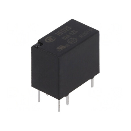 Releu electromagnetic SPDT 24VDC 2A PCB | Electronic-mag.ro | Componente Electronice