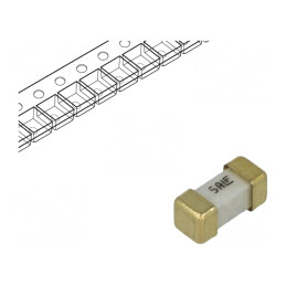 Siguranţă: siguranţă; ultra-rapid; 5A; 125VAC; 125V; 125VDC; SMD