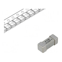 Siguranţă: siguranţă; ardere rapidă; 4A; 250VAC; 250V; SMD; 464