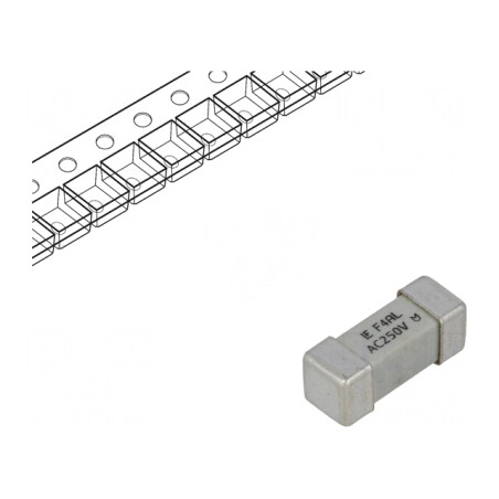 Siguranță Rapidă 4A 250VAC SMD | Electronic-mag.ro | Componente Electronice