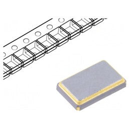 Rezonator de cuarț 14.7456MHz SMD 5x3.2x1mm | Electronic-mag.ro | Componente Electronice