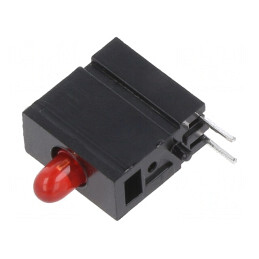 LED Roșu 2,8mm 2mA 60° | Electronic-mag.ro | Componente Electronice
