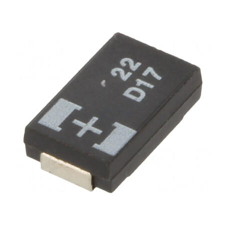 Condensator tantal-polimer 22uF 20V SMD | Electronic-mag.ro | Componente Electronice