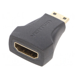 Adaptor HDMI Soclu la Mini HDMI Mufă Neagră | Electronic-mag.ro | Componente Electronice