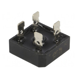 Punte Redresoare Monofazată 800V 15A 300A BR-25 | Electronic-mag.ro | Componente Electronice