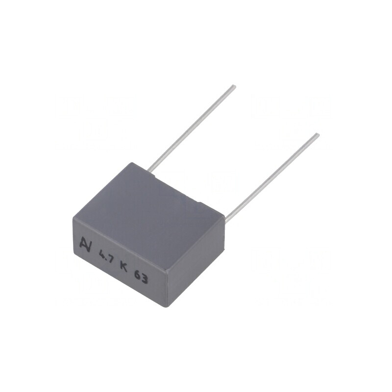 Condensator Poliester 4.7uF 40VAC 63VDC 15mm THT R60 | Electronic-mag.ro | Componente Electronice