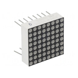 Afișaj LED Matrice 8x8 Roșu 20x20mm | Electronic-mag.ro | Componente Electronice